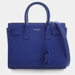 Pre Owned حقيبة يد سان لوران ساك دو جور نانو جلد عجل