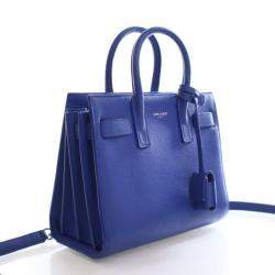 Pre Owned حقيبة يد سان لوران ساك دو جور نانو جلد عجل