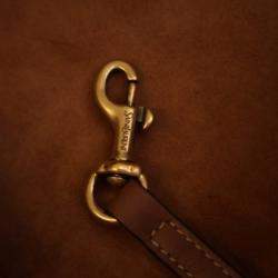 Pre Owned Saint Laurent Brown Calfskin Y Tote