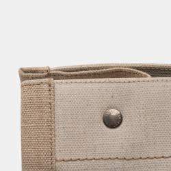 Pre Owned حقيبة يد سان لوران باريس ريف غوش قماش بنية