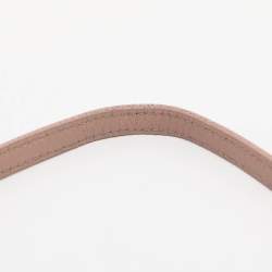 مملوكة مسبقًا Saint Laurent Paris Kate Nude Pink Leather Wallet On Chain