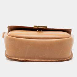 Pre Owned Saint Laurent Paris Brown Small Leather Kaia Crossbody