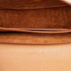 Pre Owned Saint Laurent Paris Brown Small Leather Kaia Crossbody