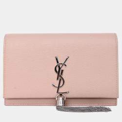 مملوكة مسبقًا Saint Laurent Pink Small Kate Tassel Crossbody Bag