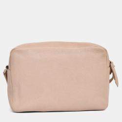 مملوكة مسبقًا حقيبة كاميرا كروس بودي سان لوران 2017 جلدية شرابة وردية فاتحة