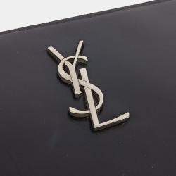 مملوكة مسبقًا حقيبة كلتش سانت لوران باريس جلد أسود