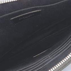 مملوكة مسبقًا حقيبة كلتش سانت لوران باريس جلد أسود