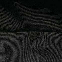 مملوكة مسبقًا سان لوران باريس حقيبة خصر جلدية سوداء متجعدة بكالف سكين نيكي برقمون
