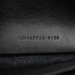 مملوكة مسبقًا Saint Laurent Paris Black Mini Grain de Poudre Uptown Crossbody