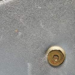 Pre Owned حقيبة كتف سان لوران كيت صغيرة من جلد حبيبي بيج بودري