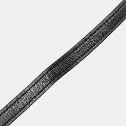 Pre Owned حقيبة كاميرا سان لوران لوي قلب جلد أسود