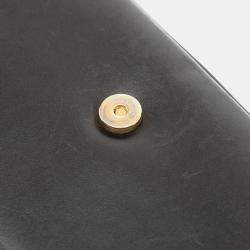 Pre Owned Saint Laurent Paris Black Small Smooth Calfskin Monogram Kate Tassel Crossbody