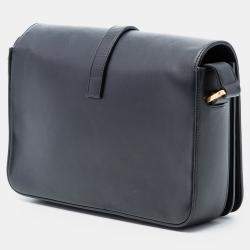 مملوكة مسبقًا حقيبة سان لوران باريس مونوجرام متوسطة جلدية سوداء جامعة