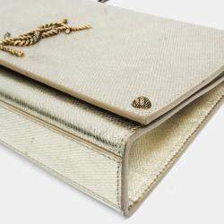 Pre Owned Saint Laurent Kate Leather Shoulder Bag