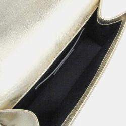 Pre Owned Saint Laurent Kate Leather Shoulder Bag