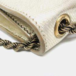 Pre Owned Saint Laurent Kate Leather Shoulder Bag