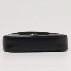 مملوكة مسبقًا حقيبة كتف سان لوران باريس لو 5 À 7 صغيرة جلد أسود