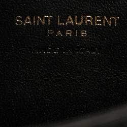 مملوكة مسبقًا حقيبة كتف سان لوران باريس لو 5 À 7 صغيرة جلد أسود