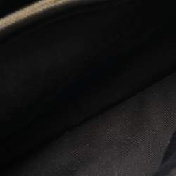 Pre Owned Saint Laurent LouLou Medium Black Matelassé Patent Leather Shoulder Bag