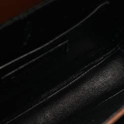 Pre Owned حقيبة كتف سان لوران لو ٦١ جلد بني متوسط الحجم