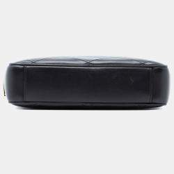 مملوكة مسبقًا ح قيبة كتف سان لوران لو مايو لانبسكين مبطن أسود سلسلة