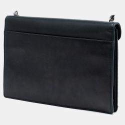 مملوكة مسبقًا حقيبة كتف سان لوران باريس غابي مونوغرام مبطنة جلد ضأن بمسامير سوداء