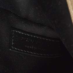 مملوكة مسبقًا Saint Laurent Uptown Brown Leather Pouch