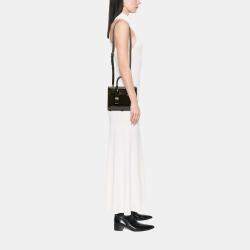 مملوكة مسبقًا Saint Laurent Paris Green Nano Patent Sac de Jour Satchel