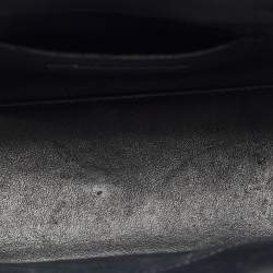 Pre Owned حقيبة يد توتس سان لوران كلاسيك ساك دو جور نانو جلد أسود