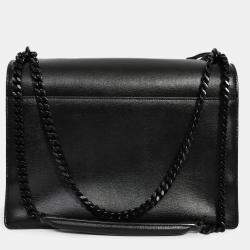 مملوكة مسبقًا Saint Laurent 2020 Black Leather Large Sunset Shoulder Bag