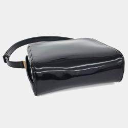 Pre Owned حقيبة سان لوران باريس أناييس بوكس جلد أسود