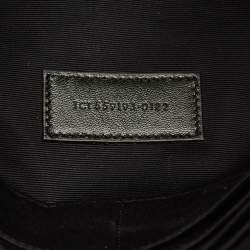 Pre Owned Saint Laurent Cassandre Beige Matelassé Leather Tablet Pouch