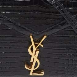 Pre Owned حقيبة سان لوران يد علوية كاسندرا ميني جلد أوف وايت