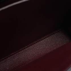 Pre Owned حقيبة سان لوران يد علوية كاسندرا ميني جلد أوف وايت