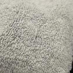 Pre Owned Saint Laurent Paris Rive Gauche Towel Tote Bag White/Black Cotton