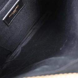 Pre Owned حقيبة يد سان لوران باريس إيمانويل بشرابة سوداء