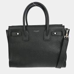 Pre Owned Saint Laurent Black Sac de Jour 2way Shoulder Handbag