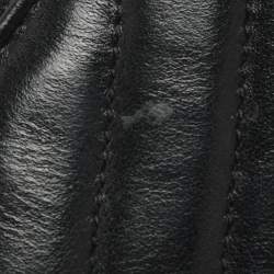 مملوكة مسبقًا Saint Laurent Cassandra Black Matelassé Leather Tablet Pouch 