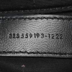 مملوكة مسبقًا Saint Laurent Cassandra Black Matelassé Leather Tablet Pouch 