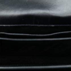 Pre Owned Saint Laurent Paris Black Medium Leather High School Satchel