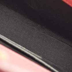 Pre Owned Saint Laurent Kate Small Coral Pink Leather Shoulder Bag