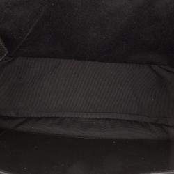 Pre Owned Saint Laurent Paris White Medium Crinkled Calfskin Niki