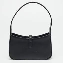 مملوكة مسبقًا Saint Laurent LE 5 À 7 Mini Black Leather Hobo