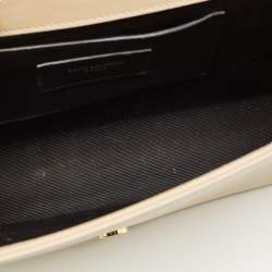 مملوكة مسبقًا Saint Laurent Kate Medium Beige Leather Shoulder Bag