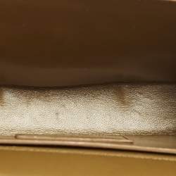 مملوكة مسبقًا Saint Laurent Kate Small Brown Suede Tassel Flap Chain Crossbody Bag