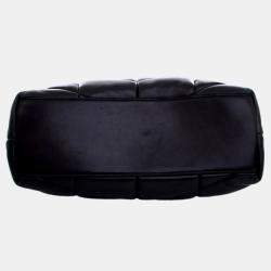 Pre Owned Saint Laurent Paris Black Medium Nappa LouLou Puffer Shoulder Bag