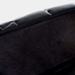 Pre Owned Saint Laurent Paris Black Medium Nappa LouLou Puffer Shoulder Bag