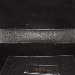 مملوكة مسبقًا Saint Laurent Paris Brown Medium Calfskin Solferino Satchel In Box