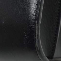 Pre Owned حقيبة سان لوران ساك دي جور صغيرة جلد أزرق بحري