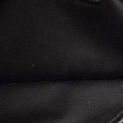 Pre Owned Saint Laurent Uptown Black Leather Pouch
